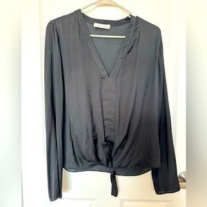Black Alexis blouse